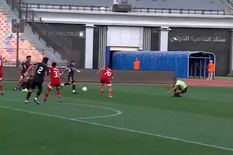 إصابة واستبدال حكم مباراة مودرن سبورت والجونة في الدوري